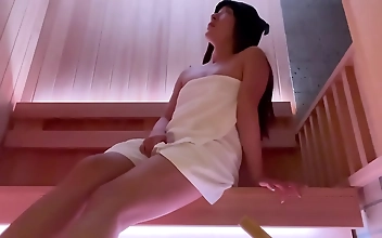 Hot Seductive Maid Blows Boss's Dick Before Getting