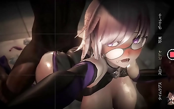日韩 Mirai & Rumi Hotly Swap Cums in Steamy