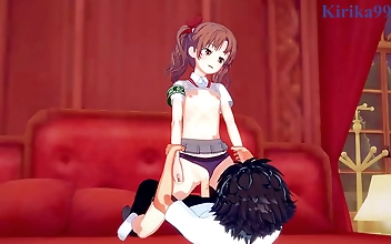 中文 Horny Hiyori Gets Pantyhose Pussy Licked and Deep