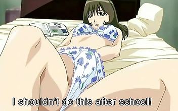 偷拍 Seductive Japanese Beauty Pleasures Herself Before Craving His