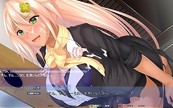 Ayami Gives Intense Blowjob While Self Pleasuring Urgently