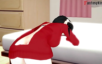 操 Passionate Wife Finds Bliss in Neighbor's Steamy Threesome